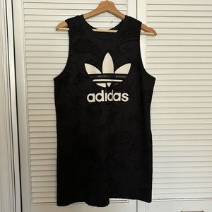 Casual adidas sweater sleeveless dress.